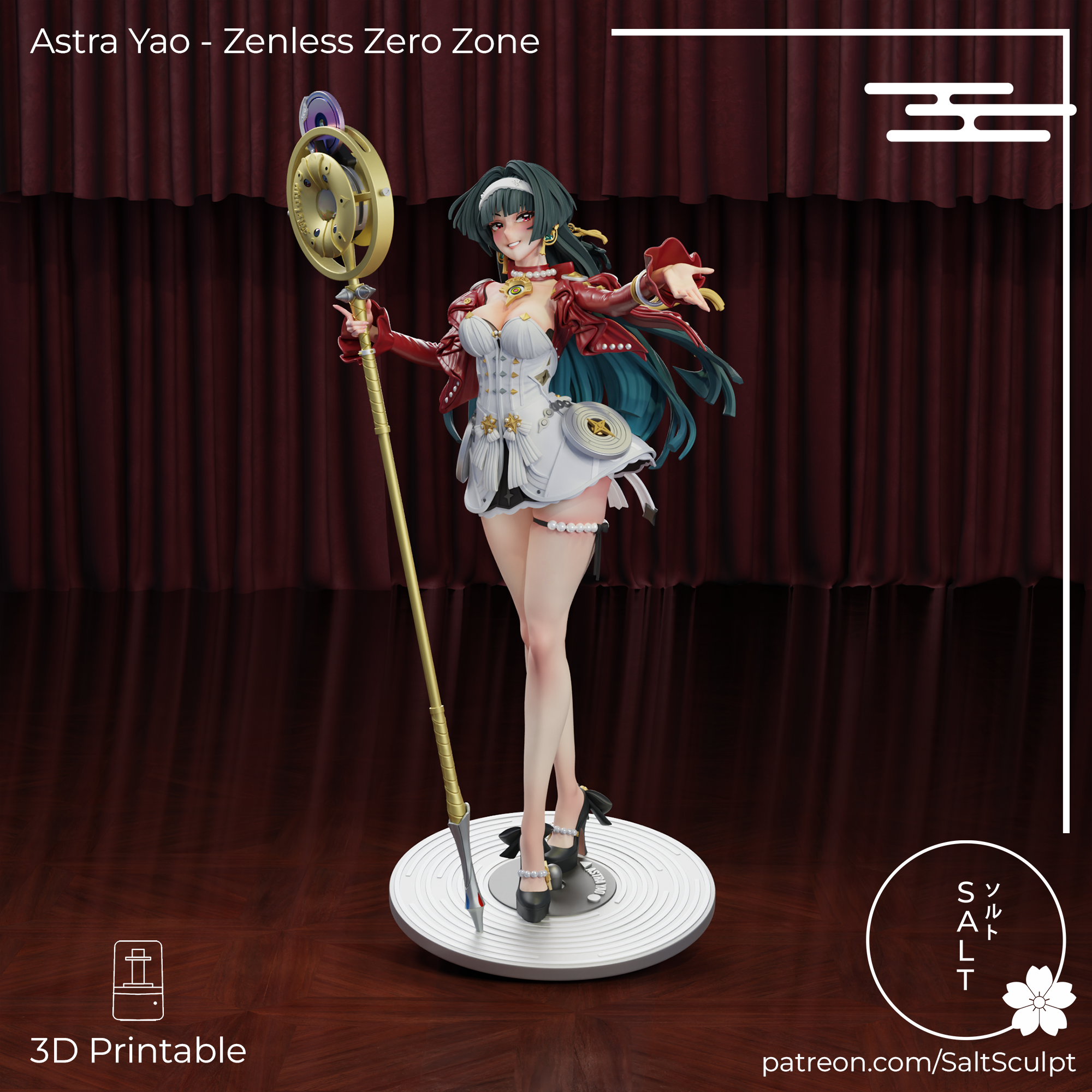 Astra Yao - Zenless Zone Zero ZZZ | Custom Statue 3D printed figure