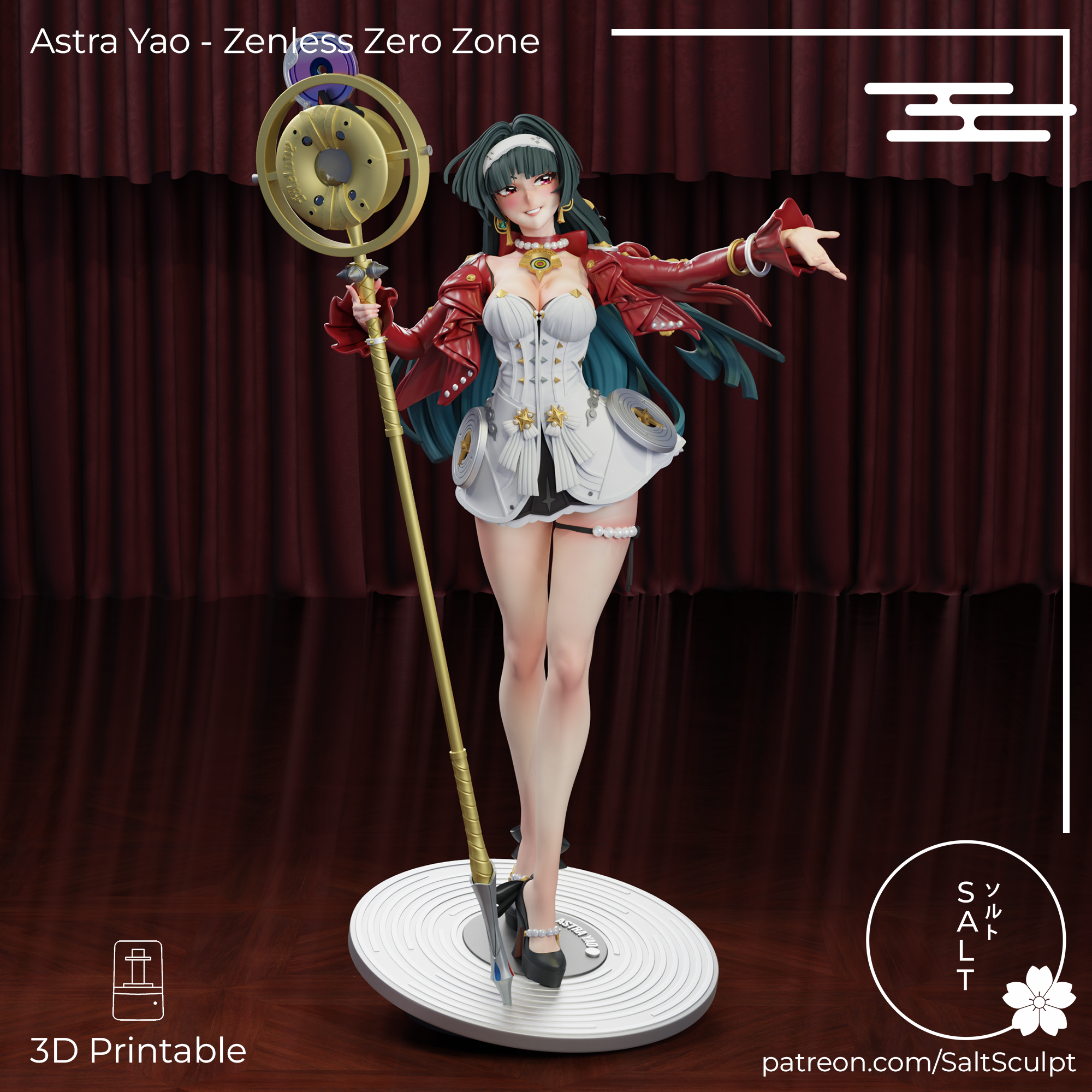 Astra Yao - Zenless Zone Zero ZZZ | Custom Statue 3D printed figure