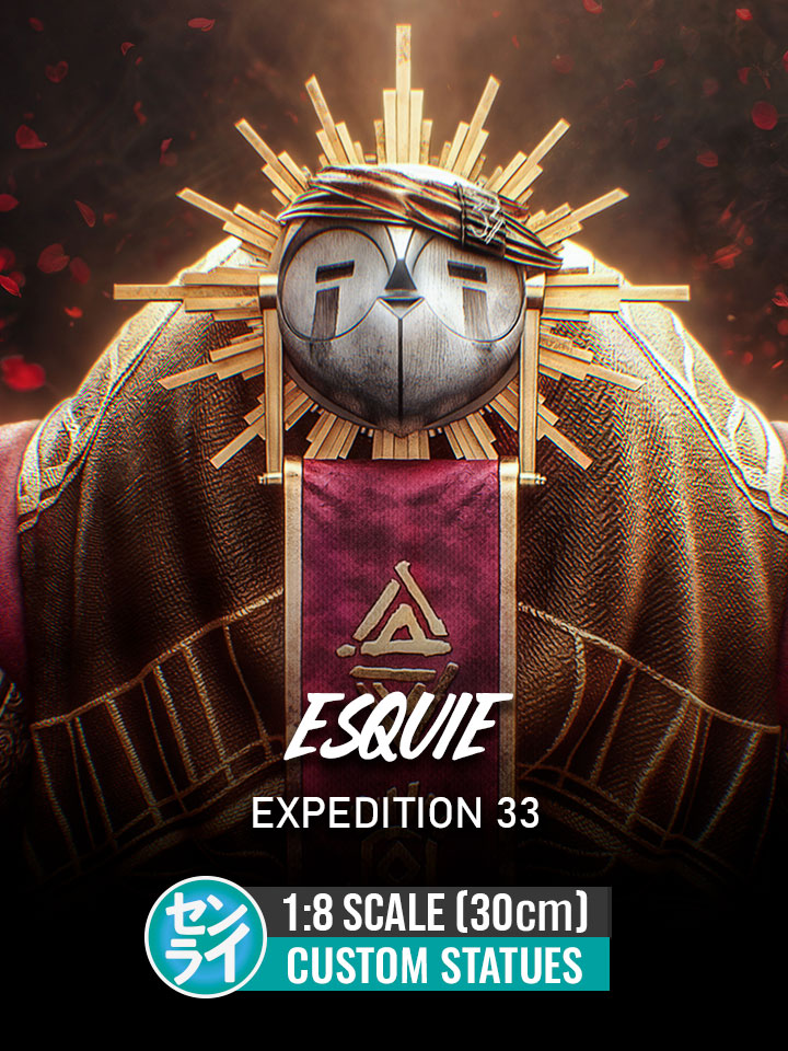 Esquie - Expedition 33 | Custom Statue 3D printed figure