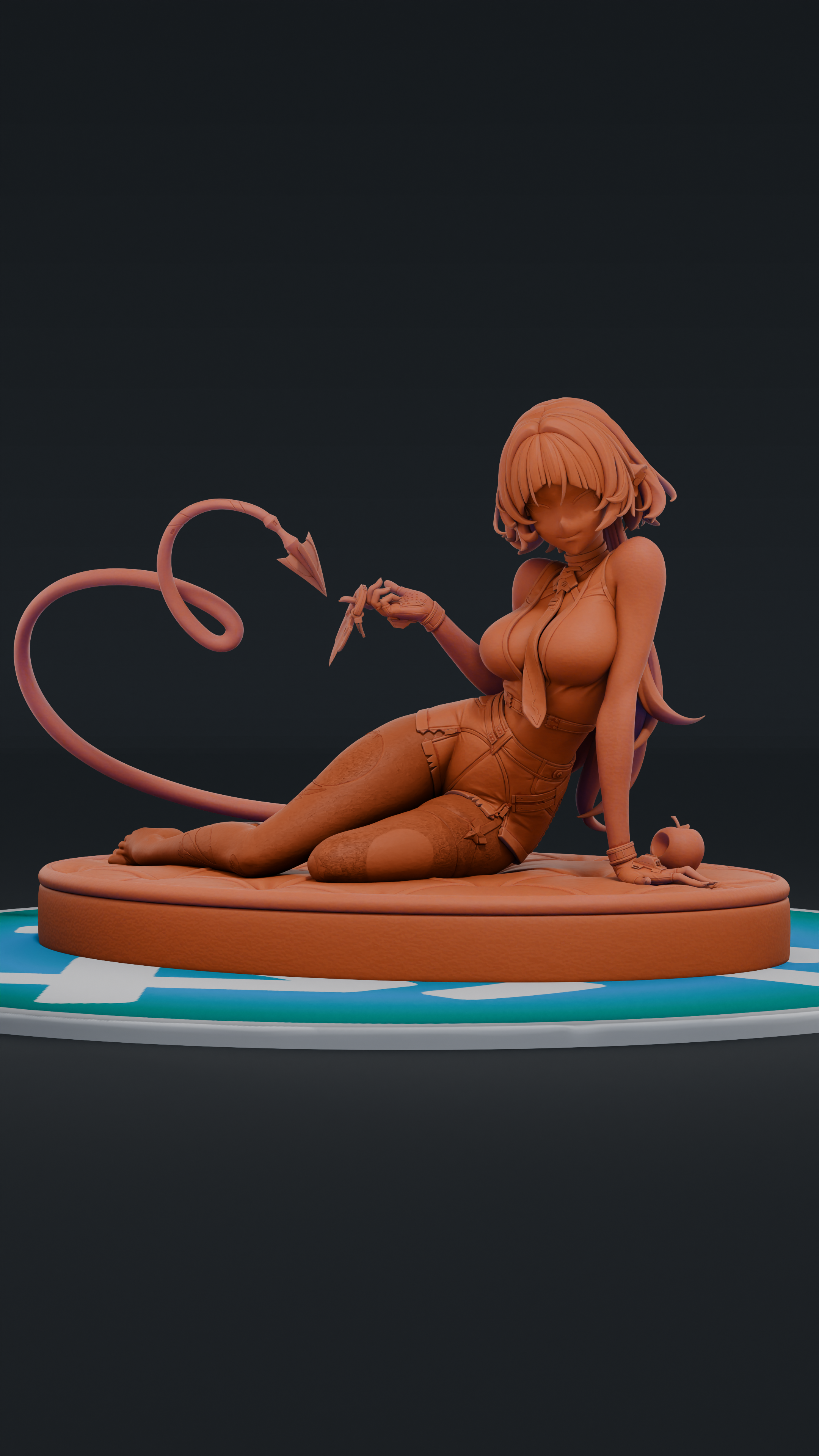 Jane Doe - Zenless Zone Zero ZZZ | Custom Statue 3D printed figure