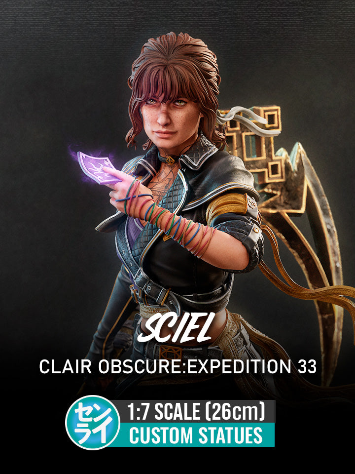 Sciel - Expedition 33 | Custom Statue 3D printed figure