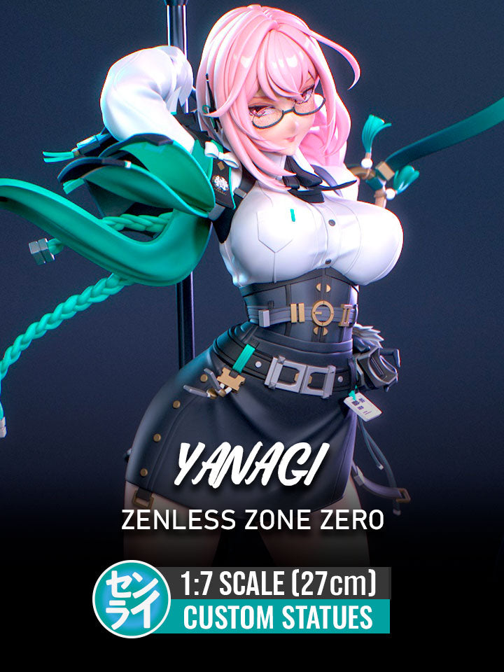 Yanagi - Zenless Zone Zero ZZZ | Custom Statue 3D printed figure