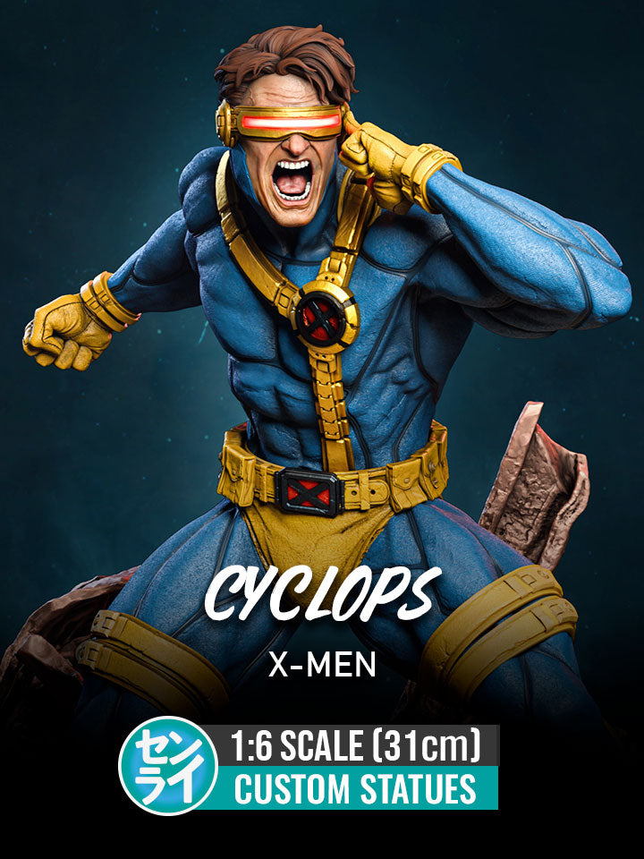 Cyclops - X-Men | Custom Statue 3D printed figure