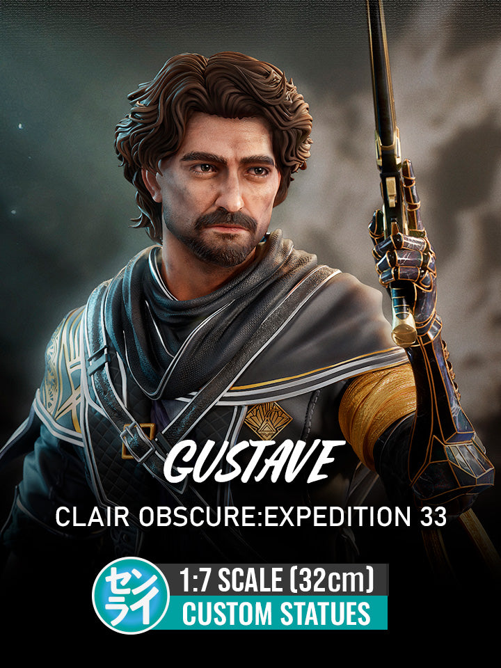 Gustave - Expedition 33 | Custom Statue 3D printed figure