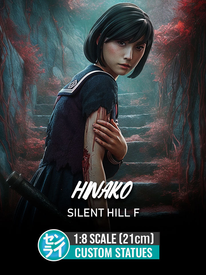 Hinako - Silent Hill F | Custom Statue 3D printed figure