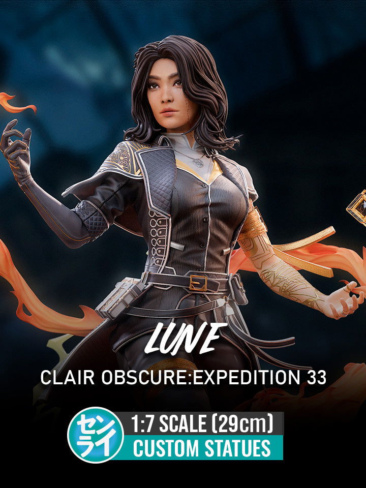 Lune - Expedition 33 | Custom Statue 3D printed figure
