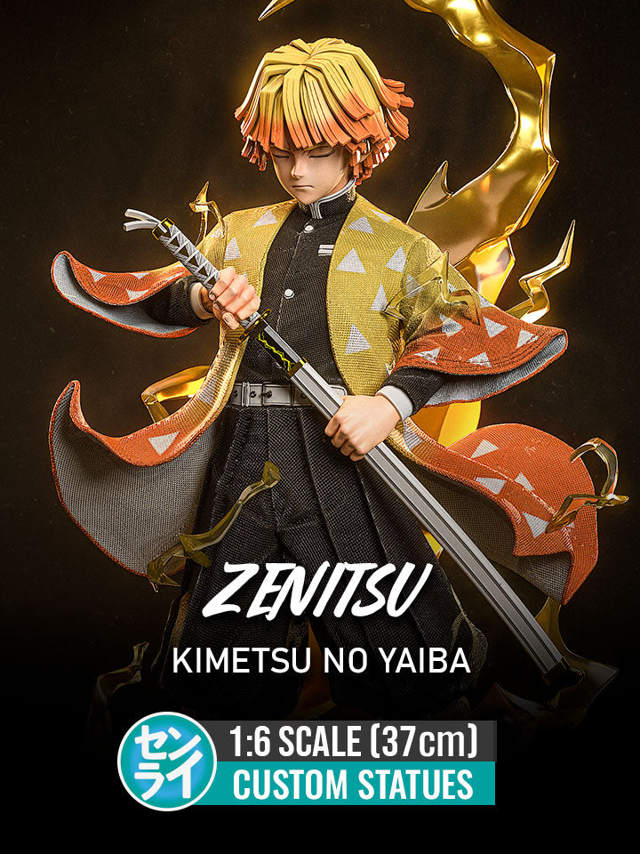 Zenitsu - Kimetsu no Yaiba | Custom Statue 3D printed figure
