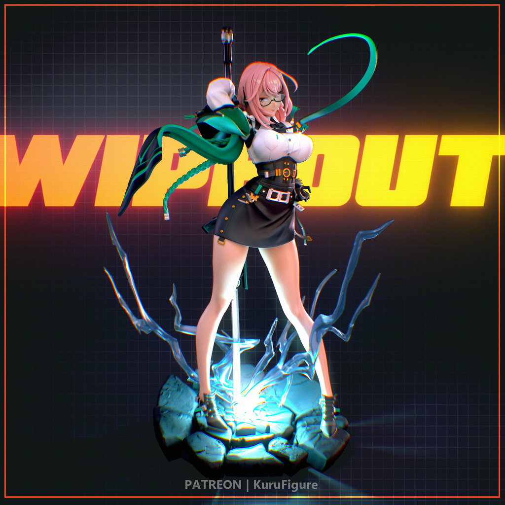 Yanagi - Zenless Zone Zero ZZZ | Custom Statue 3D printed figure