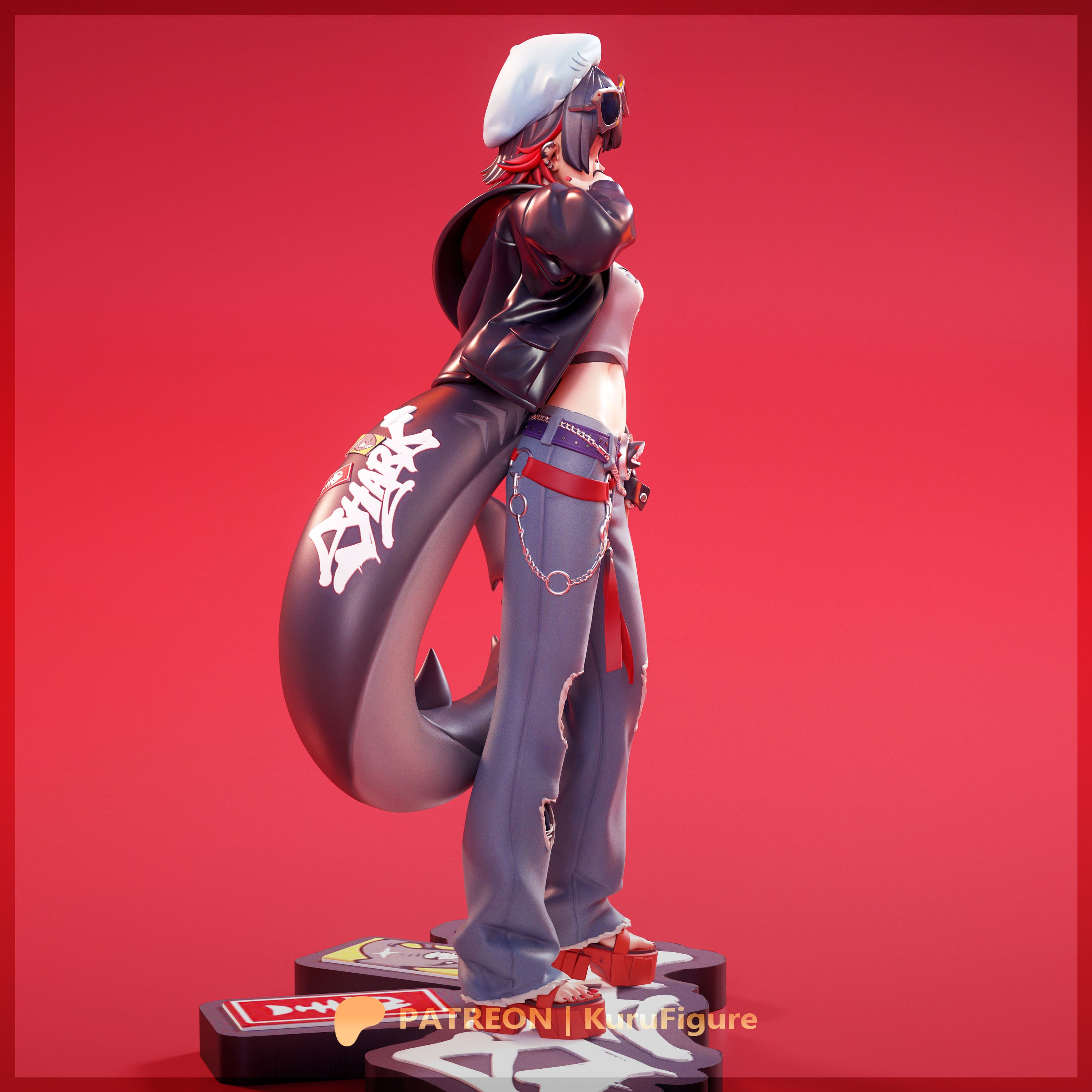 Ellen Joe Urbanwear - Zenless Zone Zero ZZZ | Custom Statue 3D printed figure