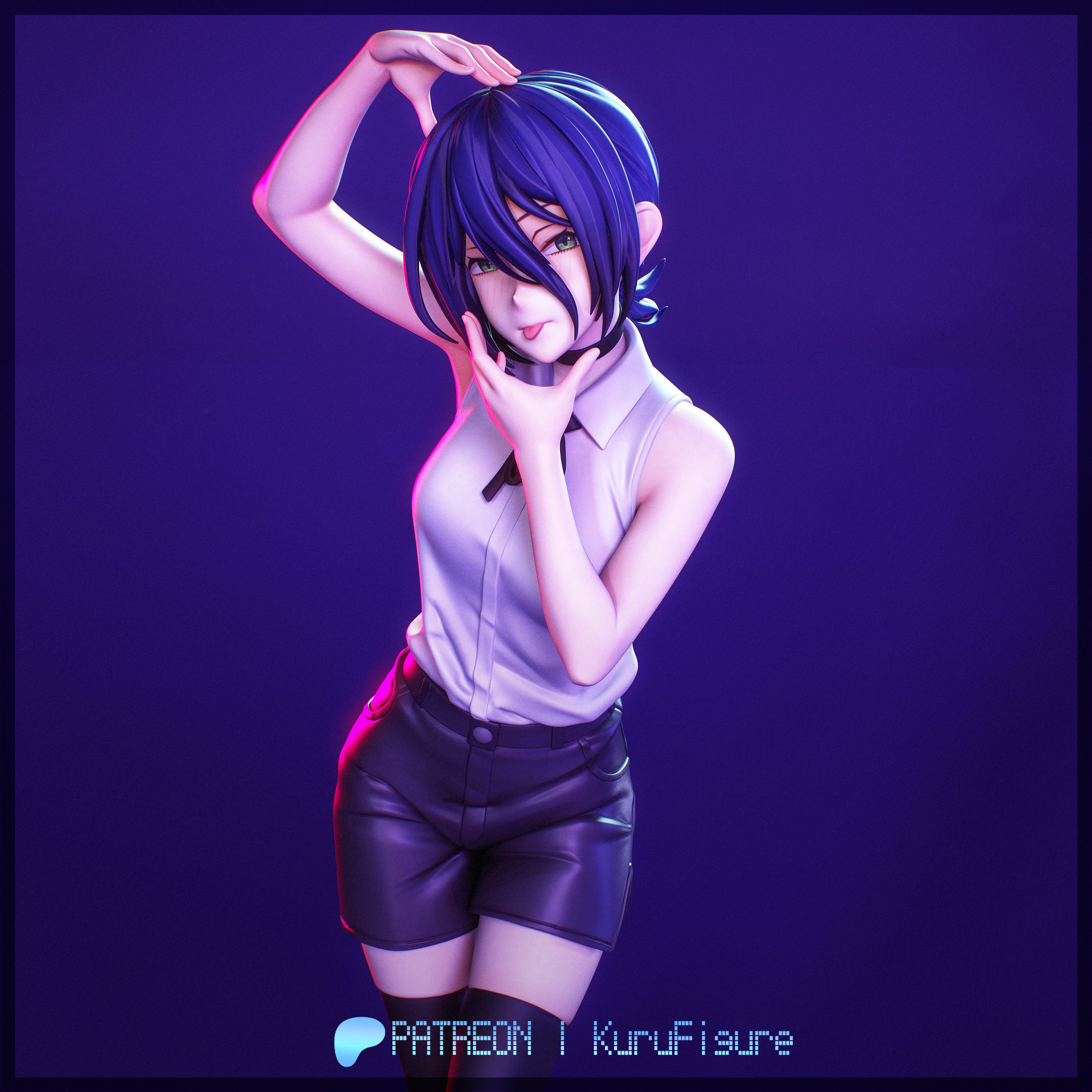 Reze Dancing - Chainsawman | Custom Statue 3D printed figure