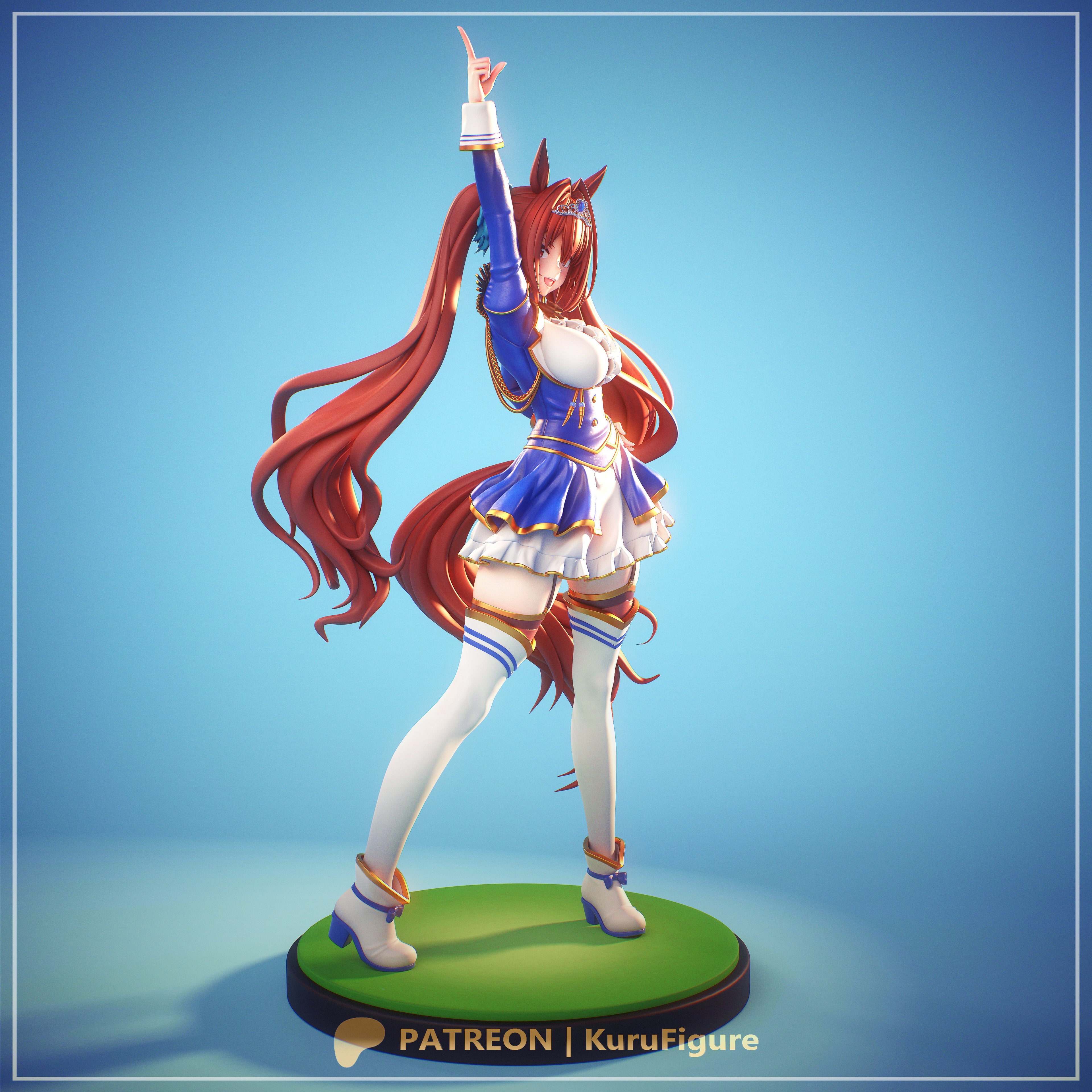 Daiwa Scarlet - Uma Musume | Custom Statue 3D printed figure