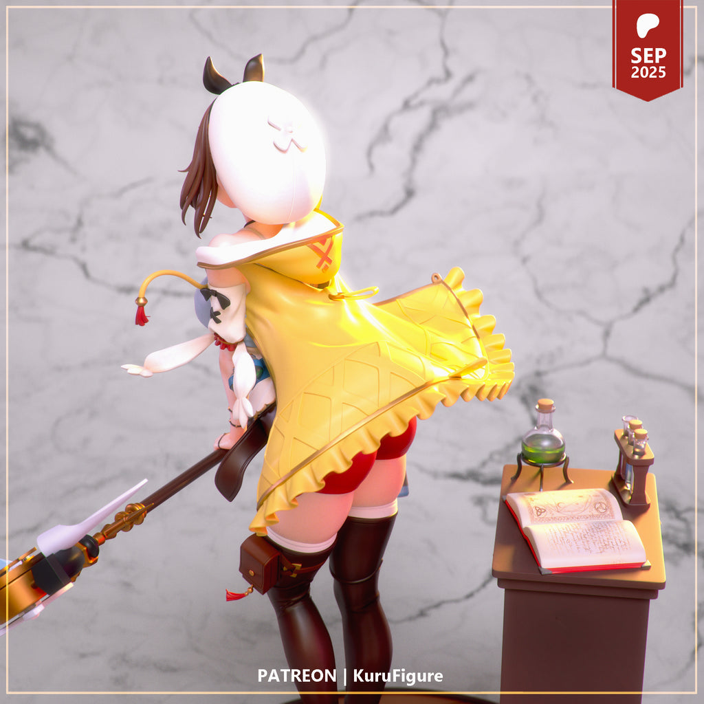 Ryza - Ateliar Ryza | Custom Statue 3D printed figure