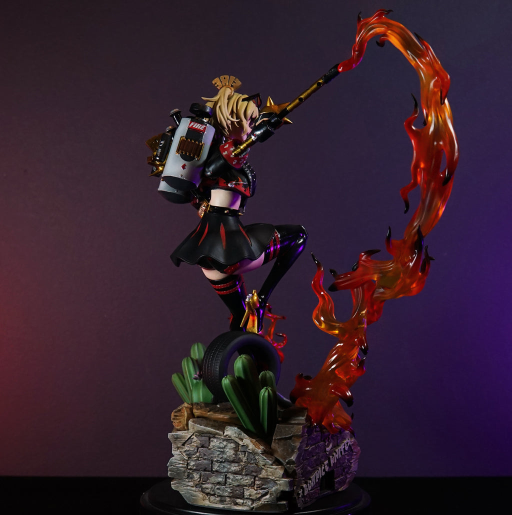 Burnice - Zenless Zone Zero ZZZ | Custom Statue 3D printed figure