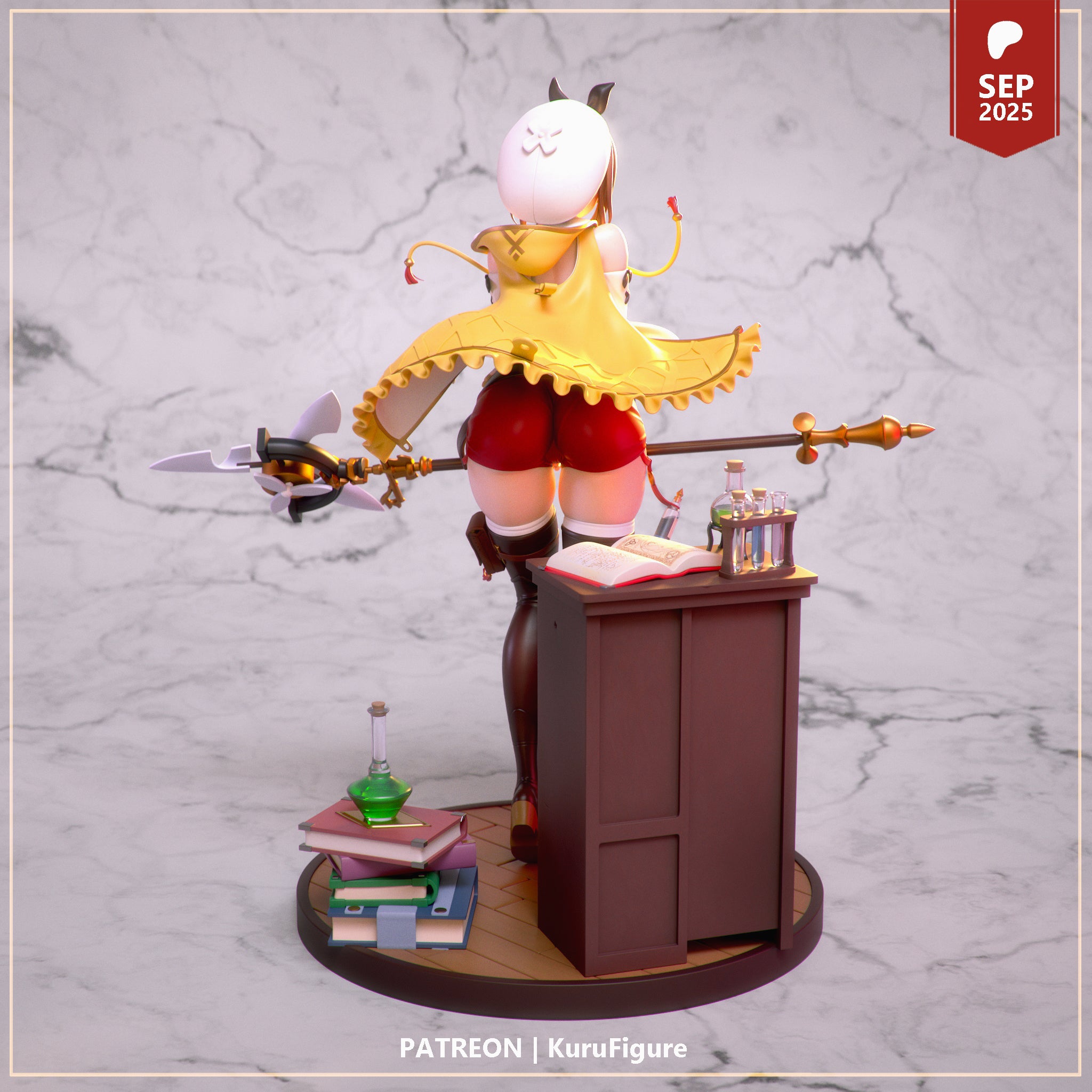 Ryza - Ateliar Ryza | Custom Statue 3D printed figure