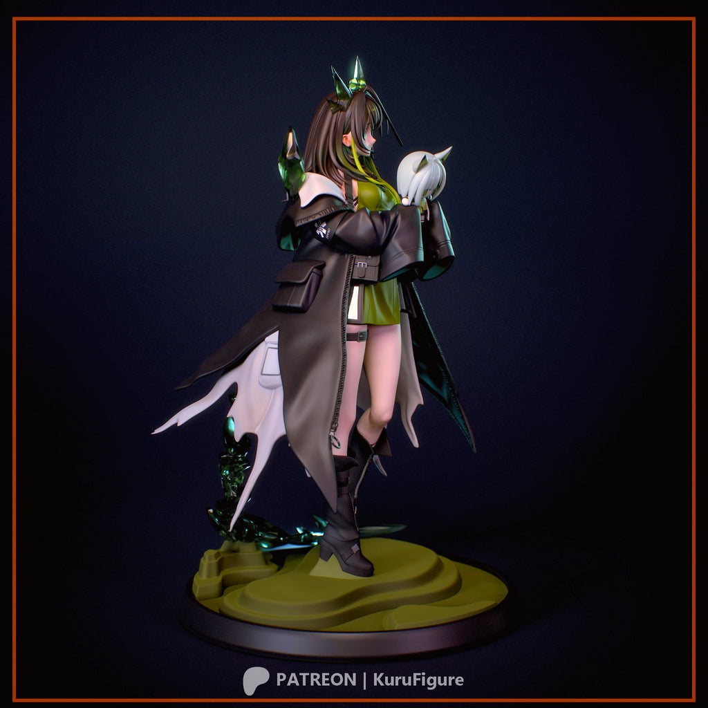 Mon3tr - Arknights | Custom Statue 3D printed figure