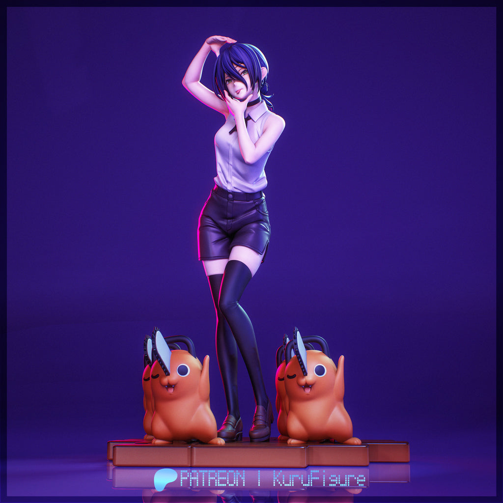 Reze Dancing - Chainsawman | Custom Statue 3D printed figure