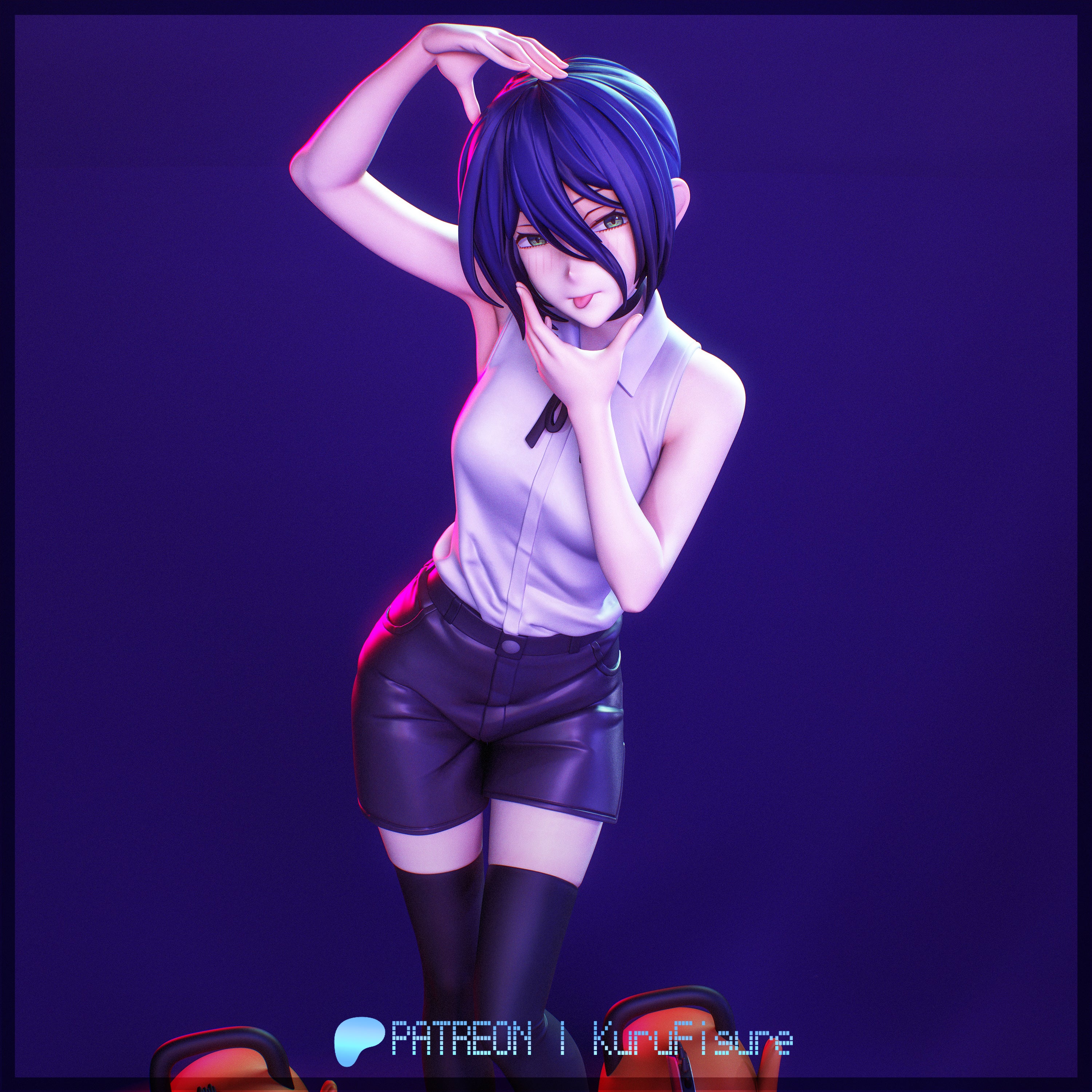 Reze Dancing - Chainsawman | Custom Statue 3D printed figure