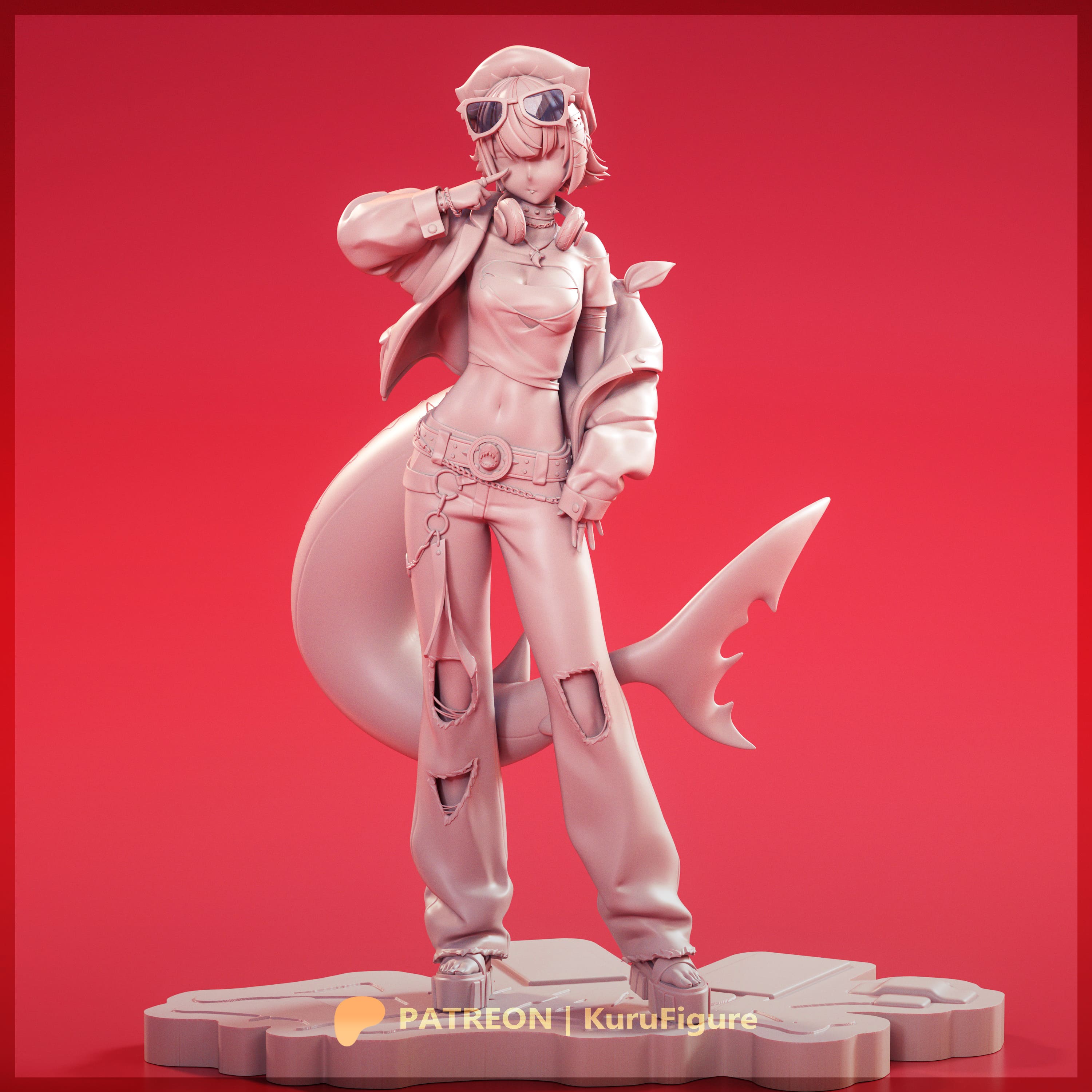 Ellen Joe Urbanwear - Zenless Zone Zero ZZZ | Custom Statue 3D printed figure