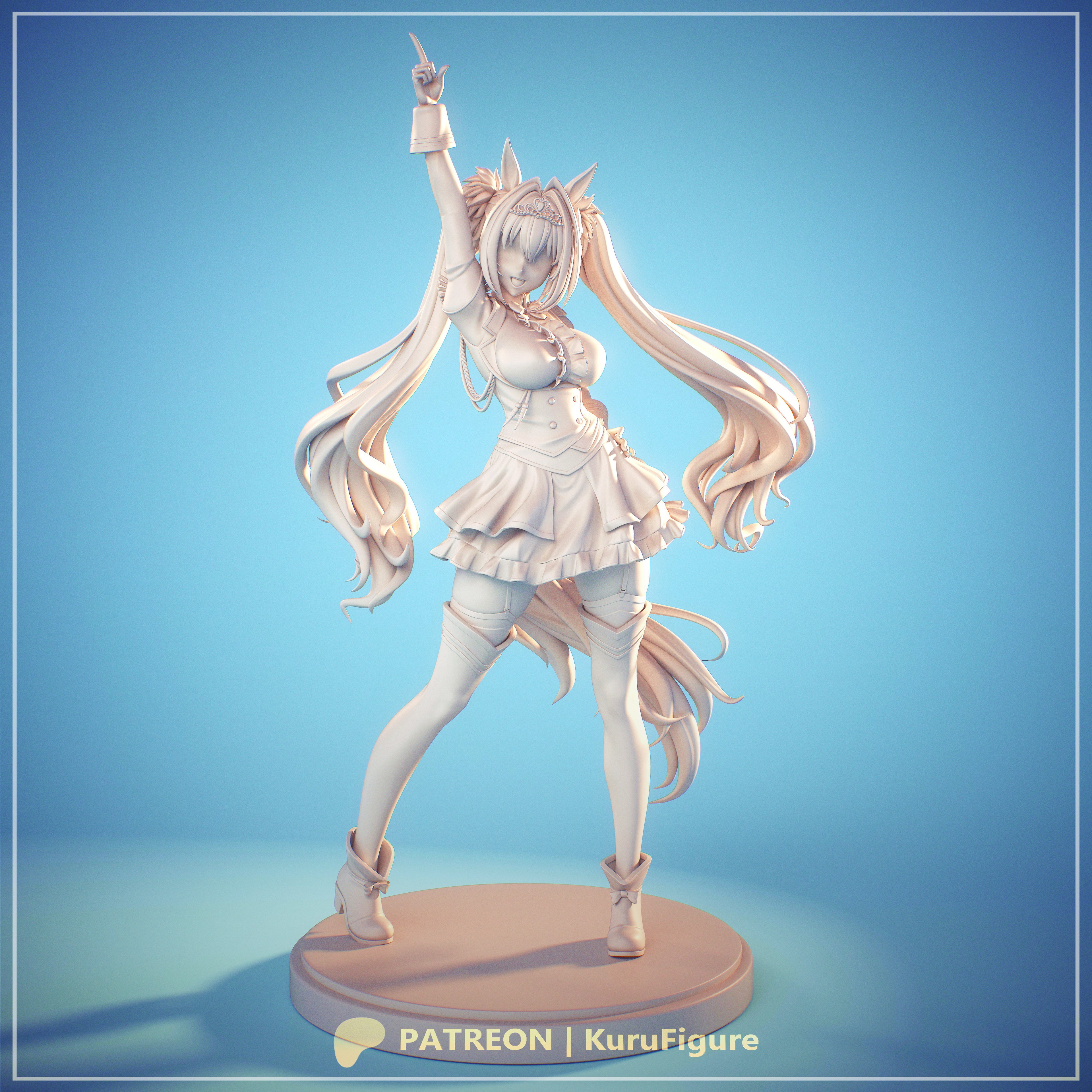 Daiwa Scarlet - Uma Musume | Custom Statue 3D printed figure