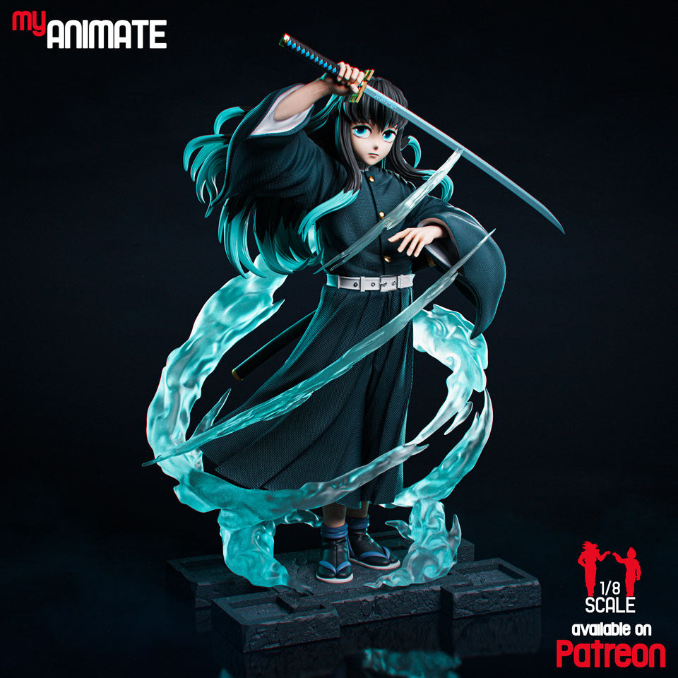 Tokito Muichiro - Kimetsu no Yaiba | Custom Statue 3D printed figure