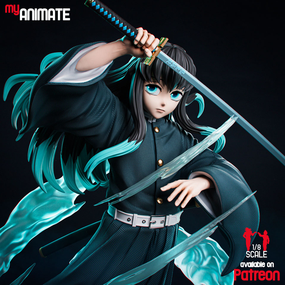 Tokito Muichiro - Kimetsu no Yaiba | Custom Statue 3D printed figure