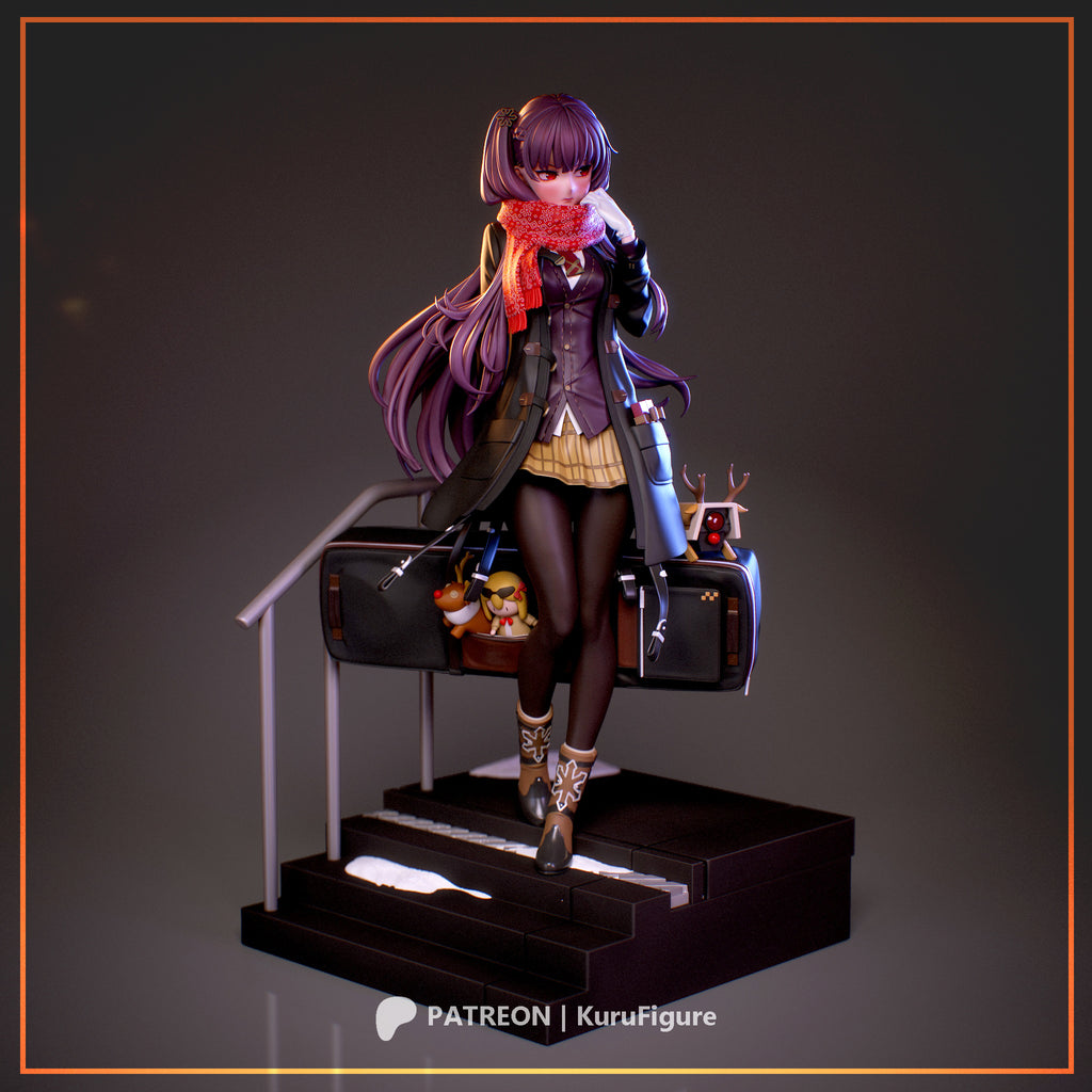 Wa 2000 - Girls Frontline | Custom Statue 3D printed figure