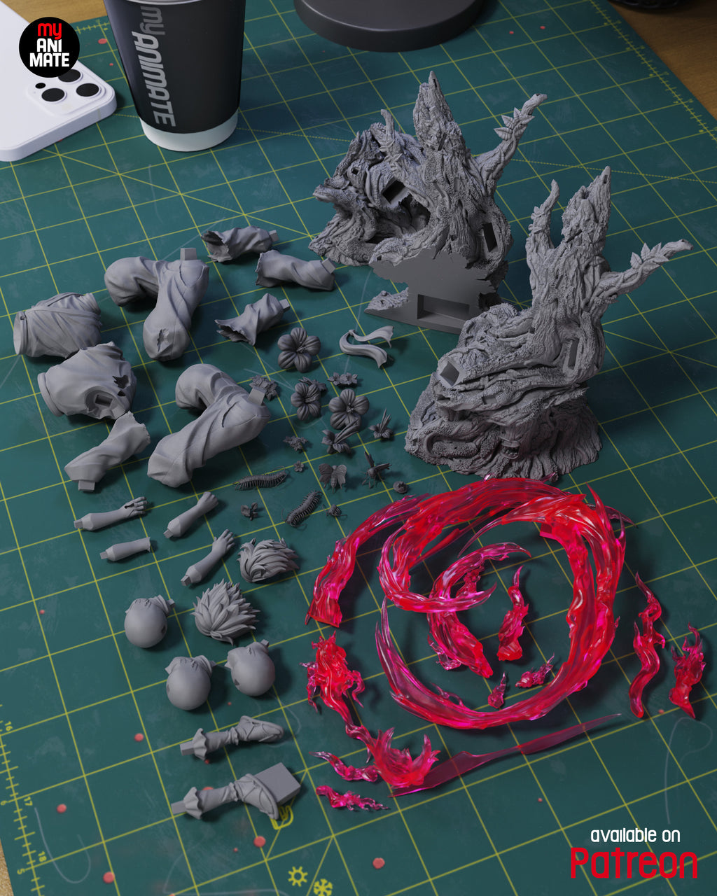 Gabimaru - Jigokuraku | Custom Statue 3D printed figure