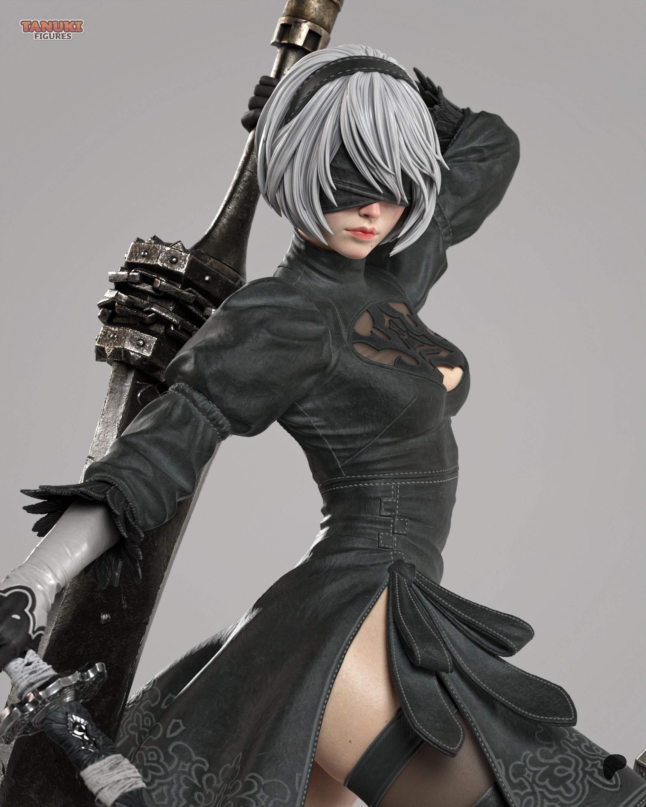 2B - Nier Automata | Custom Statue 3D printed figure