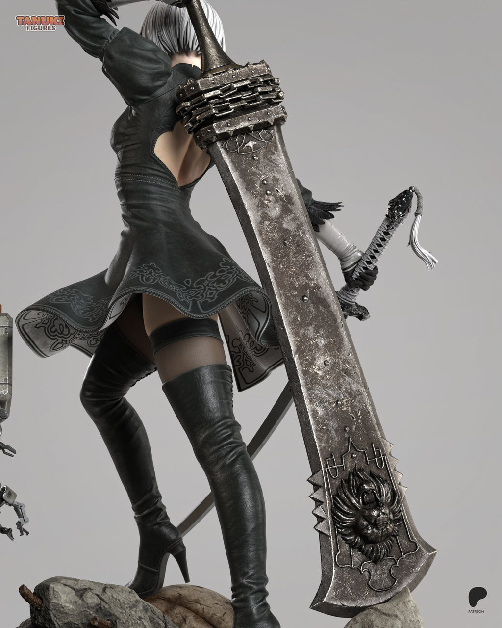 2B - Nier Automata | Custom Statue 3D printed figure