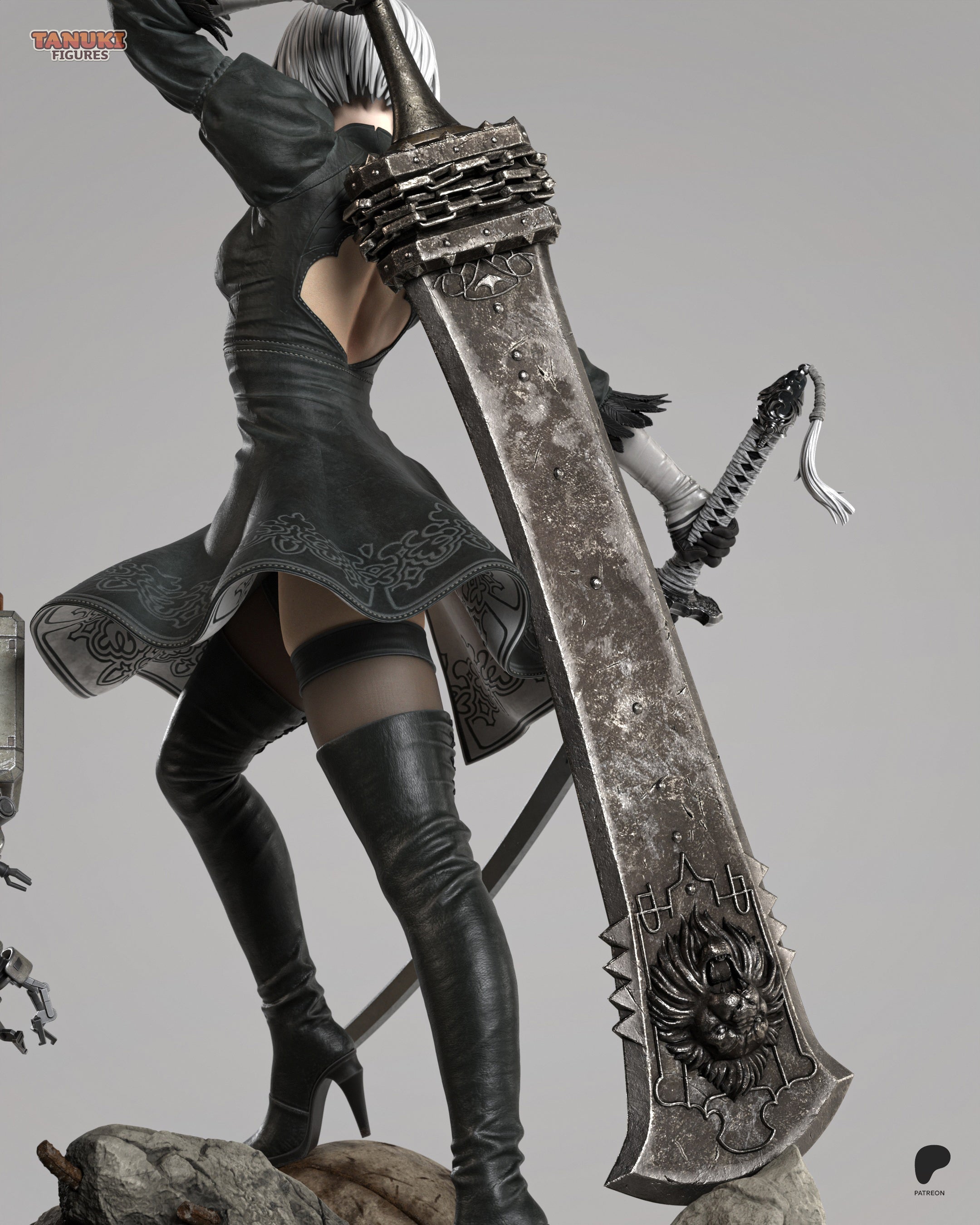 2B - Nier Automata | Custom Statue 3D printed figure