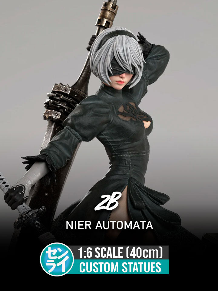 2B - Nier Automata | Custom Statue 3D printed figure