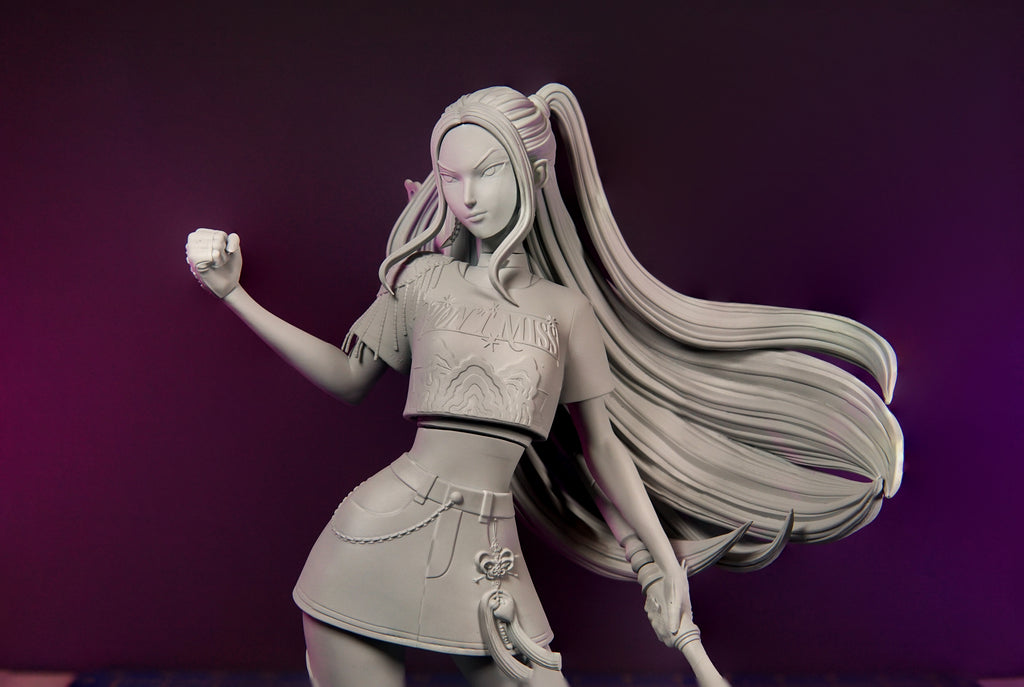 Mira - KPOP Demon Hunters | Custom Statue 3D printed figure