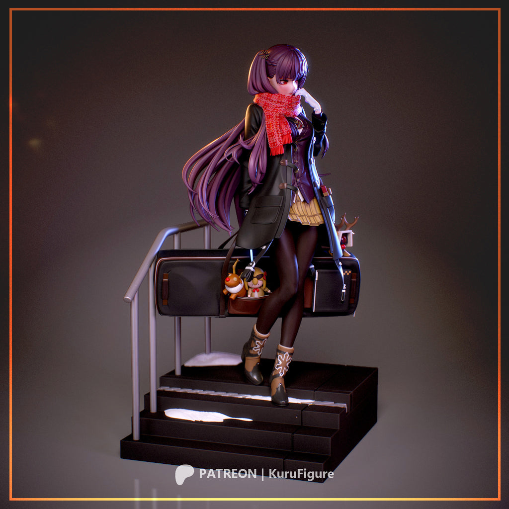 Wa 2000 - Girls Frontline | Custom Statue 3D printed figure