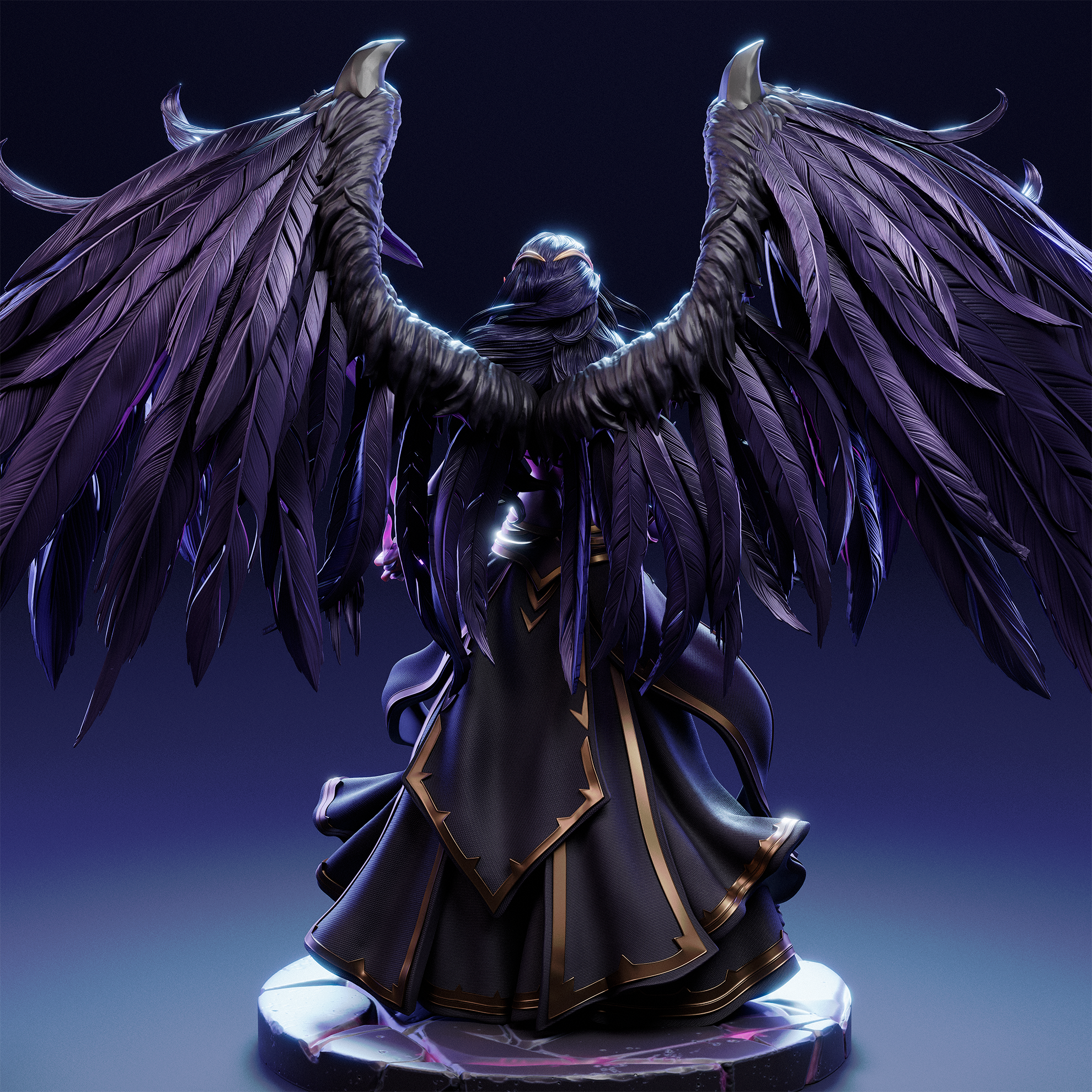 Morgana – League of Legends | Custom Statue 3D printed figure