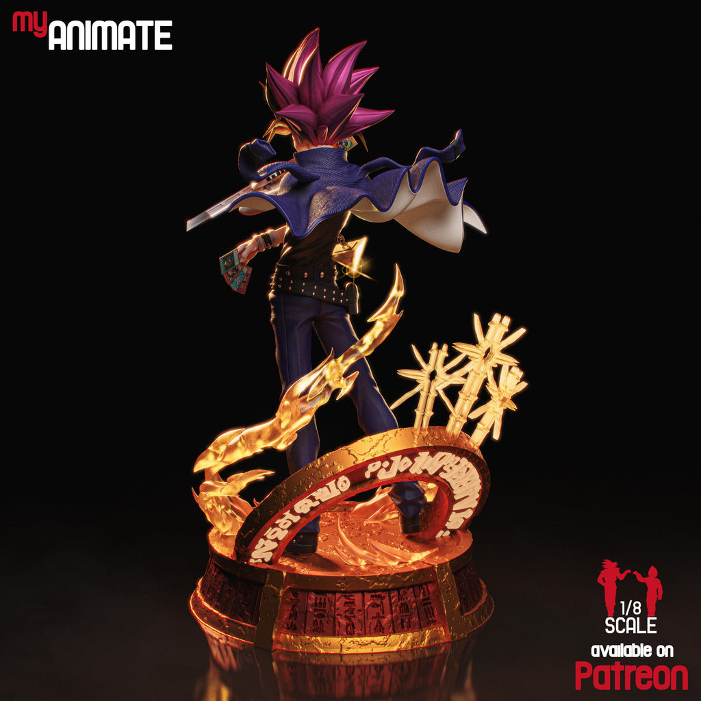 Yami Yugi - Yu-Gi-Oh! | Custom Statue 3D printed figure