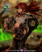 Riyo – Gachiakuta | Custom Statue 3D printed figure