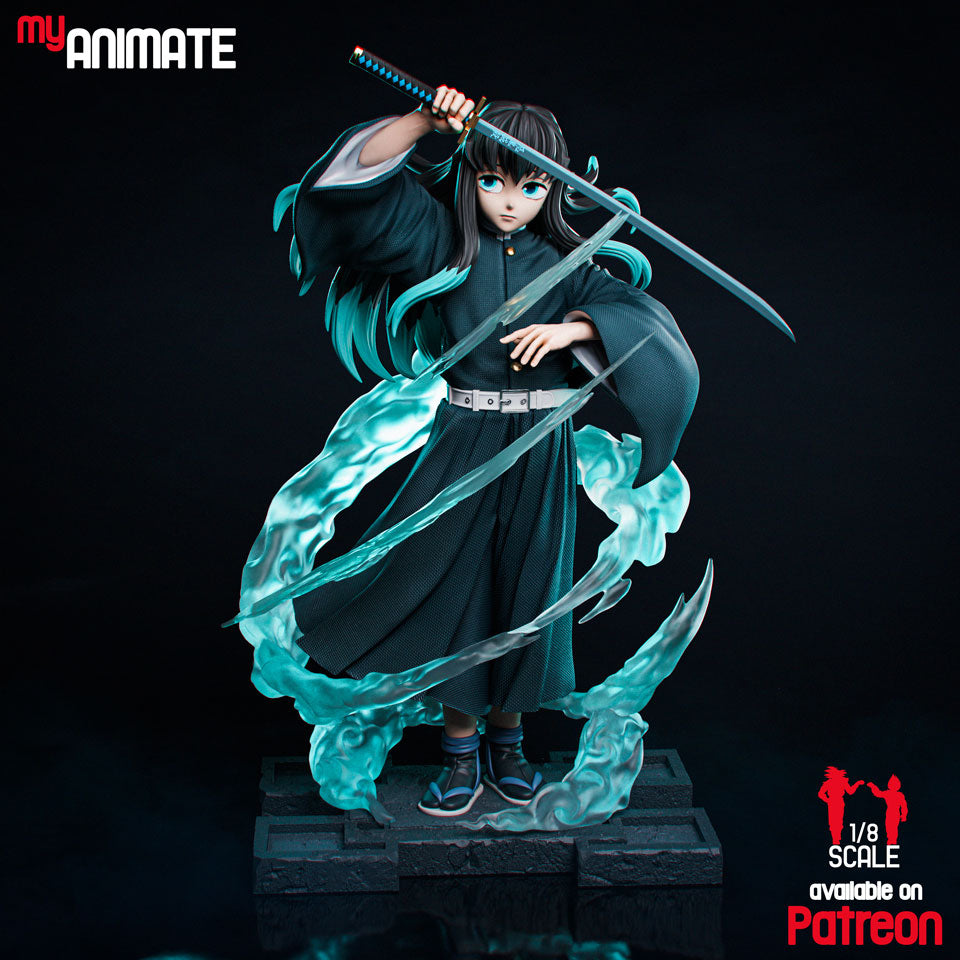 Tokito Muichiro - Kimetsu no Yaiba | Custom Statue 3D printed figure