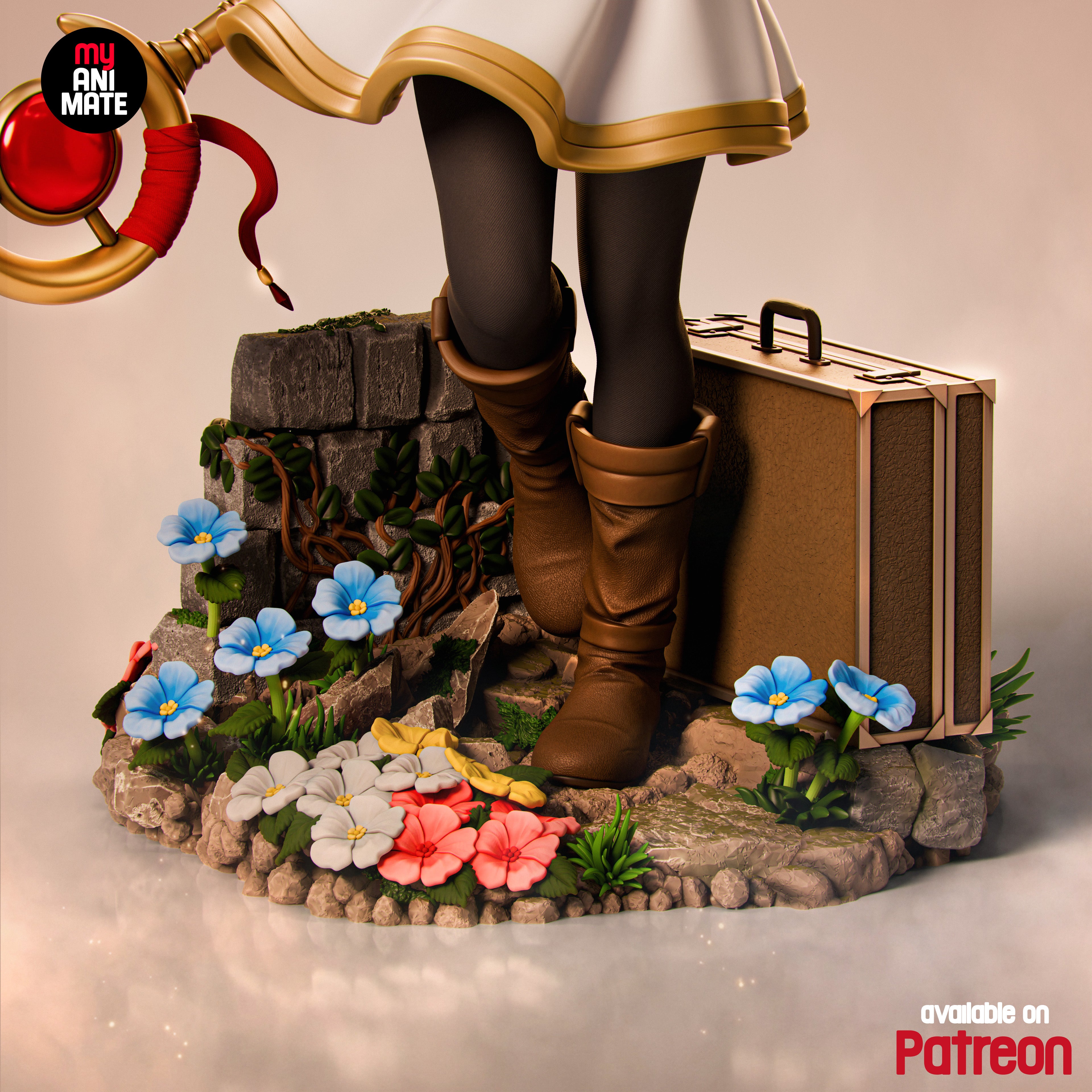 Frieren - Sousou no Frieren | Custom Statue 3D printed figure
