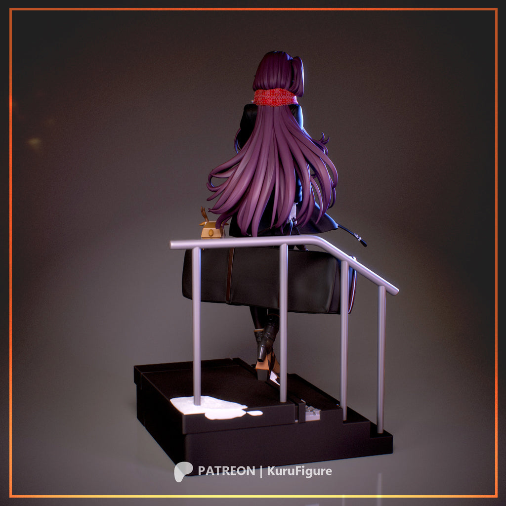 Wa 2000 - Girls Frontline | Custom Statue 3D printed figure