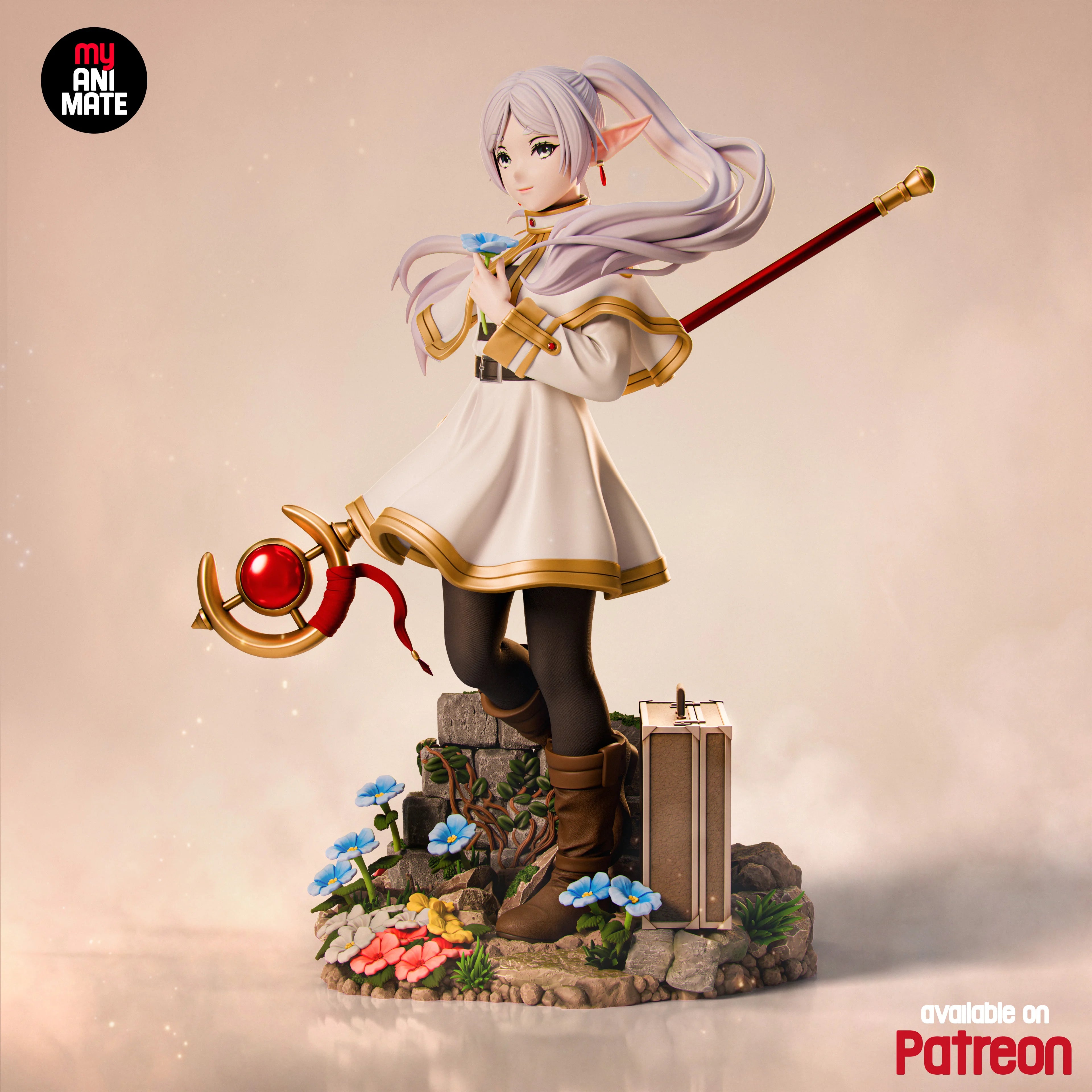 Frieren - Sousou no Frieren | Custom Statue 3D printed figure