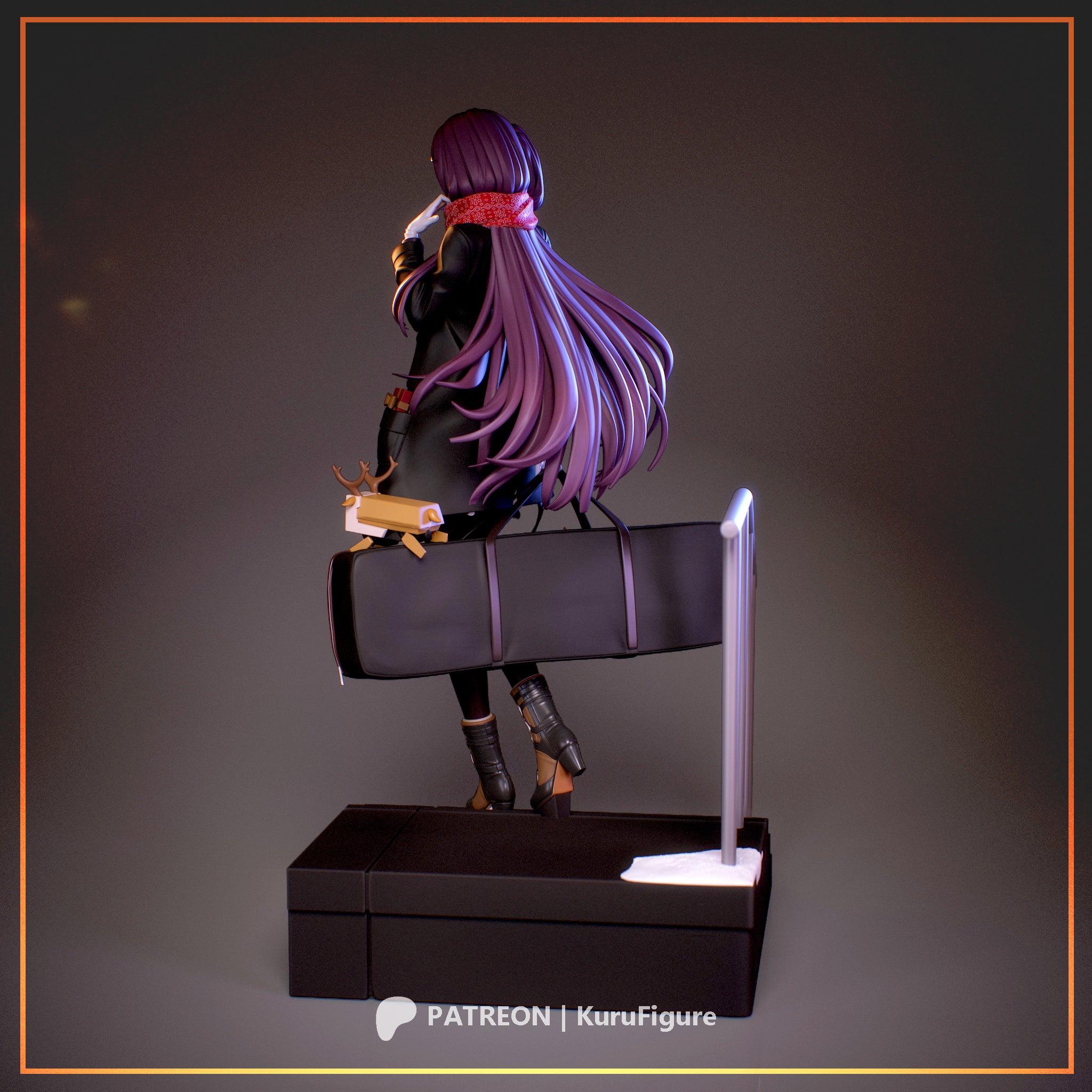 Wa 2000 - Girls Frontline | Custom Statue 3D printed figure