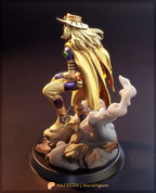 Gyro Zeppeli - Jojos BA Steel Ball Run | Custom Statue 3D printed figure