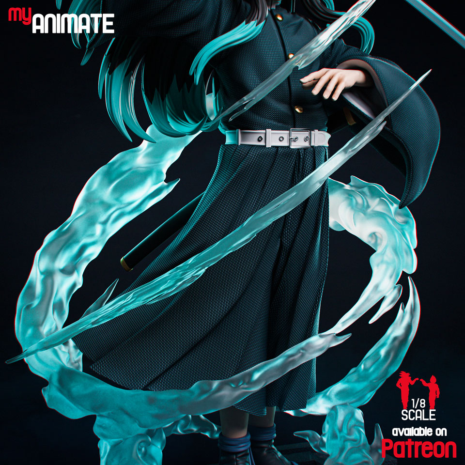 Tokito Muichiro - Kimetsu no Yaiba | Custom Statue 3D printed figure