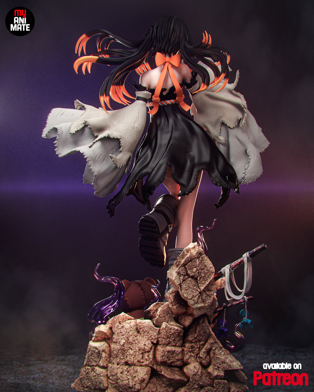 Amo Empool - Gachiakuta | Custom Statue 3D printed figure