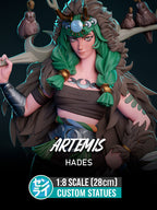 Artemis - Hades | Custom Statue 3D printed figure