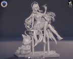 Aemeath - Wuthering Waves | Custom Statue 3D printed figure