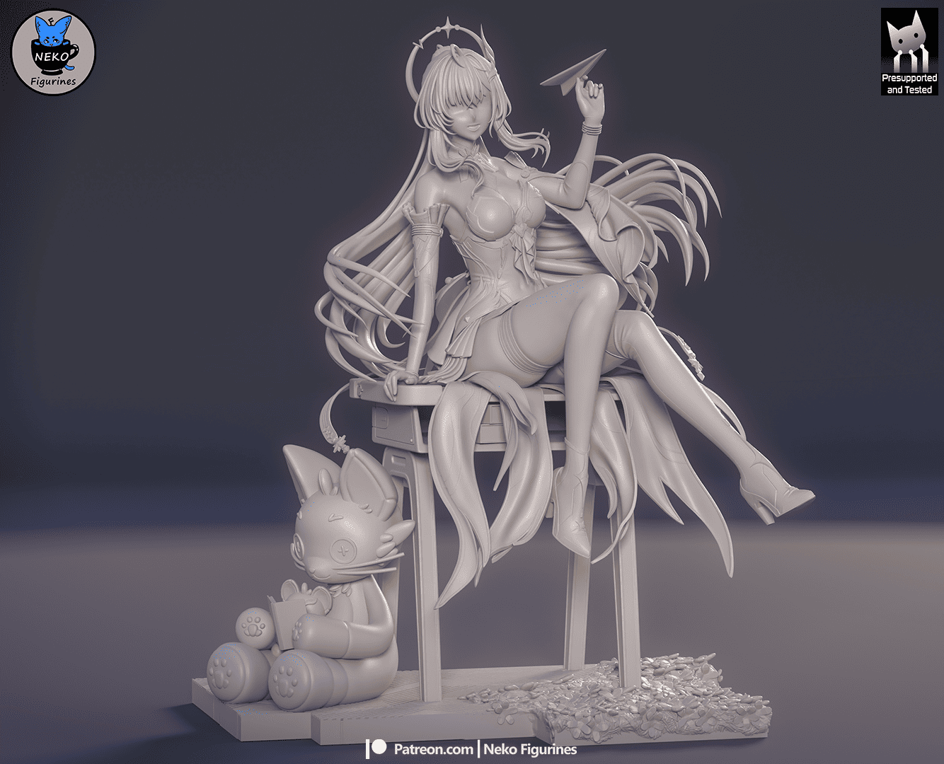 Aemeath - Wuthering Waves | Custom Statue 3D printed figure