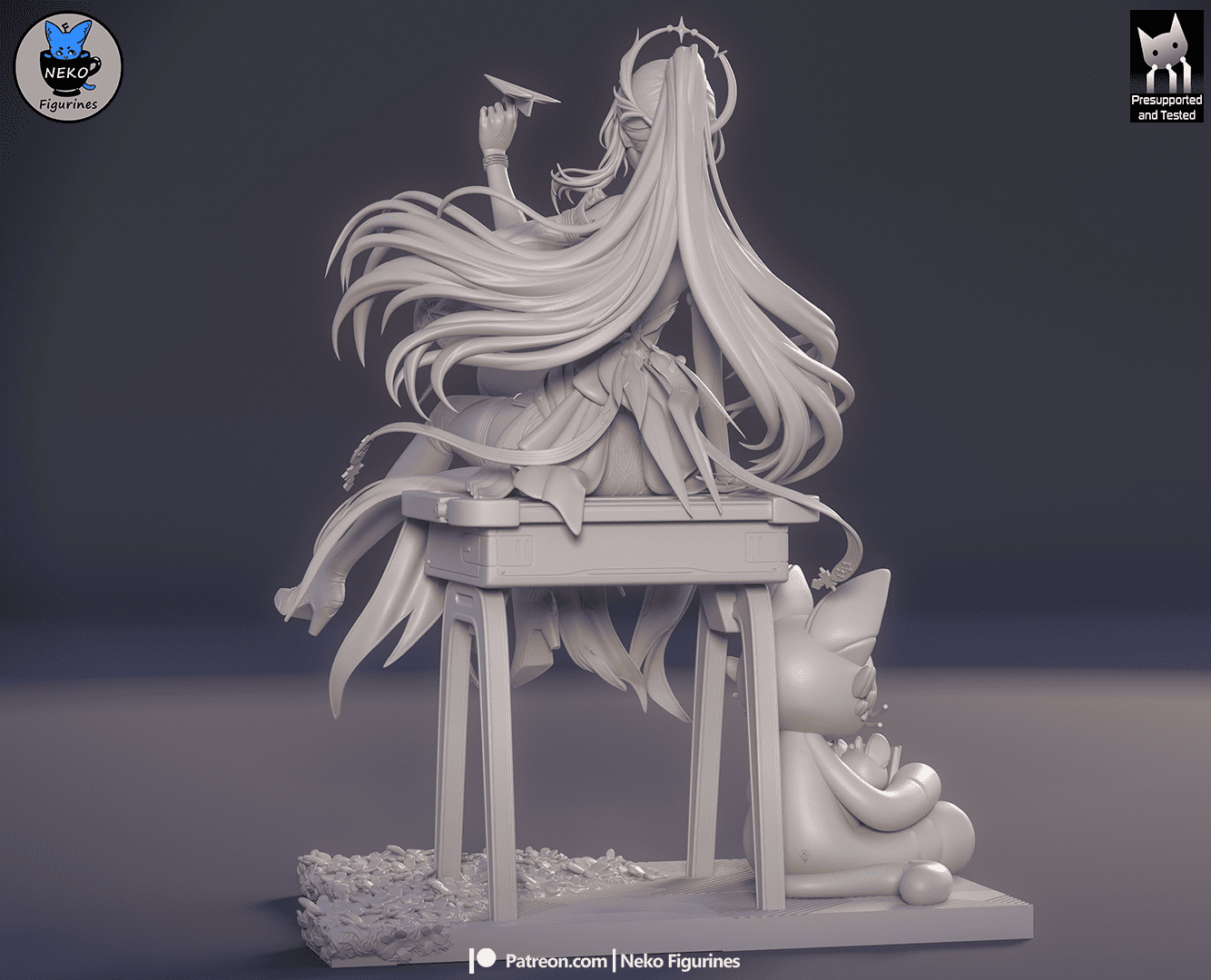 Aemeath - Wuthering Waves | Custom Statue 3D printed figure