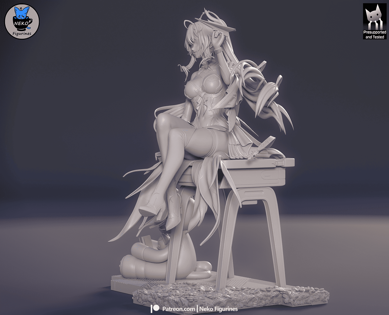 Aemeath - Wuthering Waves | Custom Statue 3D printed figure