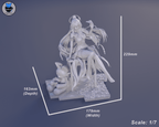 Aemeath - Wuthering Waves | Custom Statue 3D printed figure